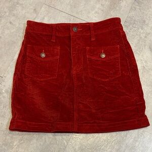 Judy blue corduroy skirt